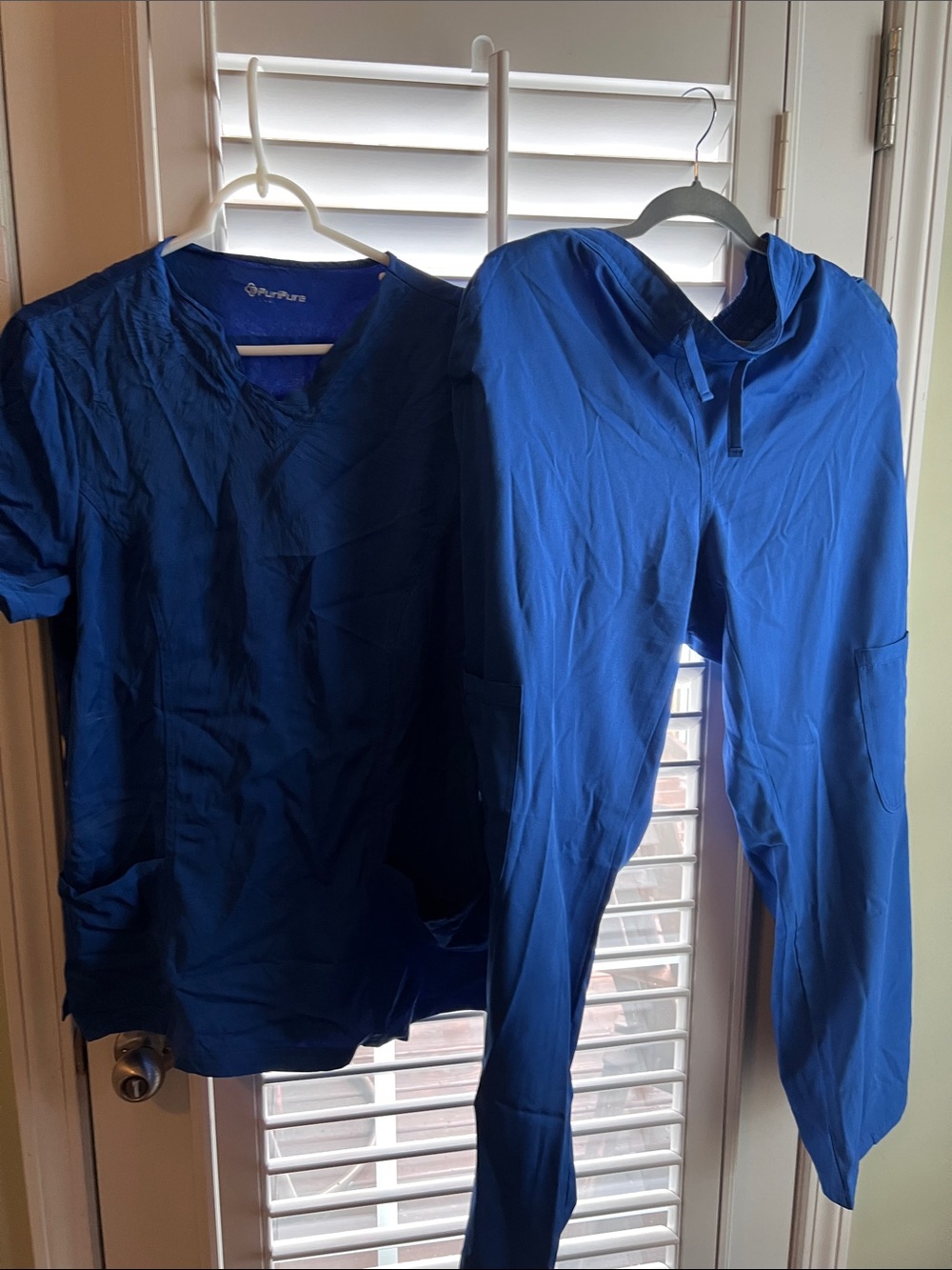 Royal Blue Medical Scrub Set
